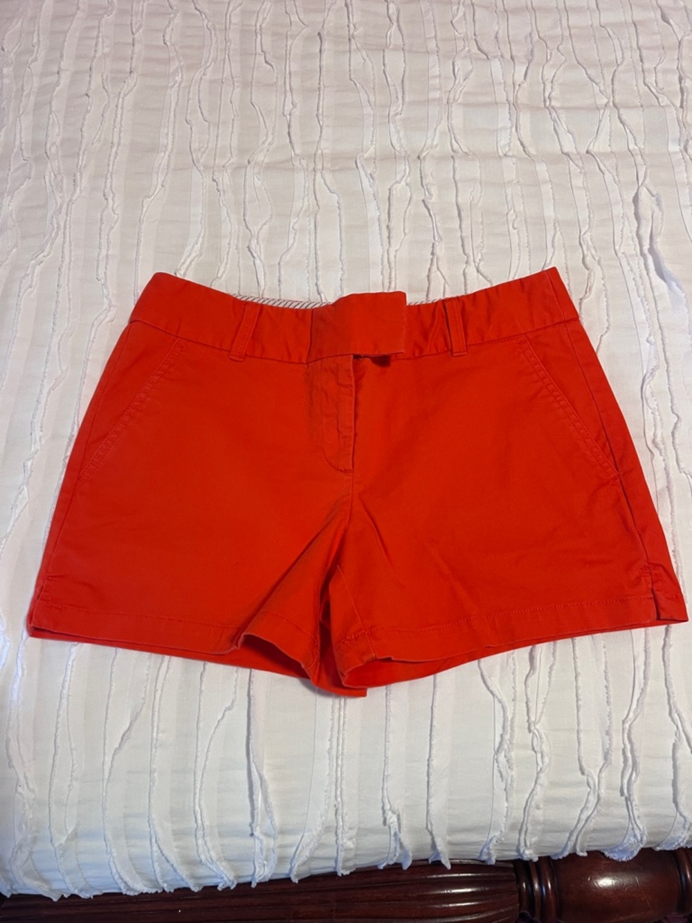 LOFT Orange Shorts size 4